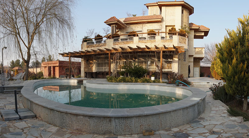 هوشمند سازی باغ حیدر آباد